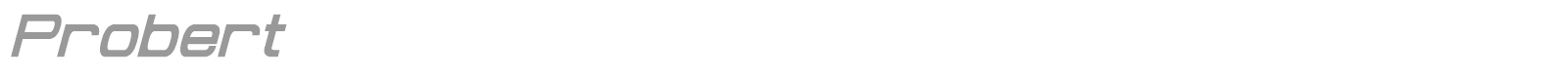 Probert font preview
